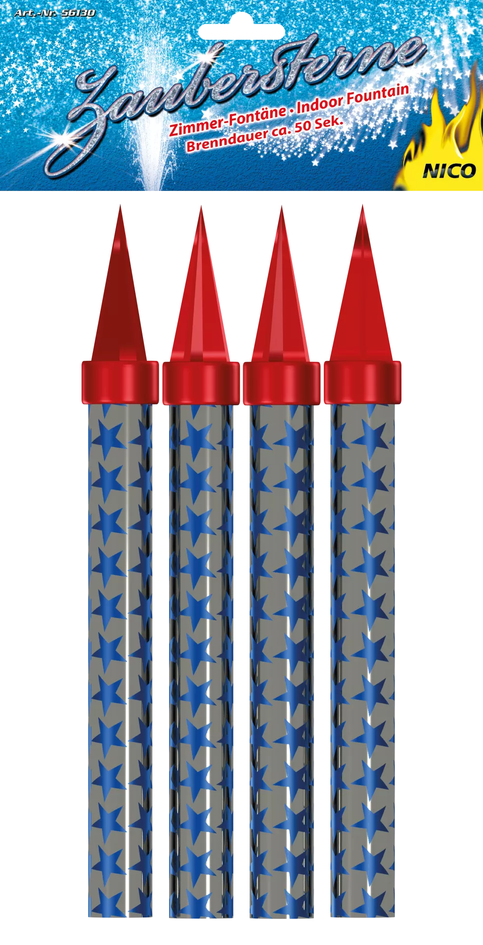 Ice-Fontäne, ca. 50 s, 4er-Btl.