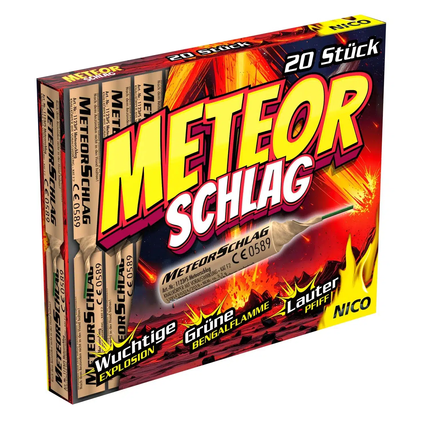 Meteorschlag, 20er-Schtl.